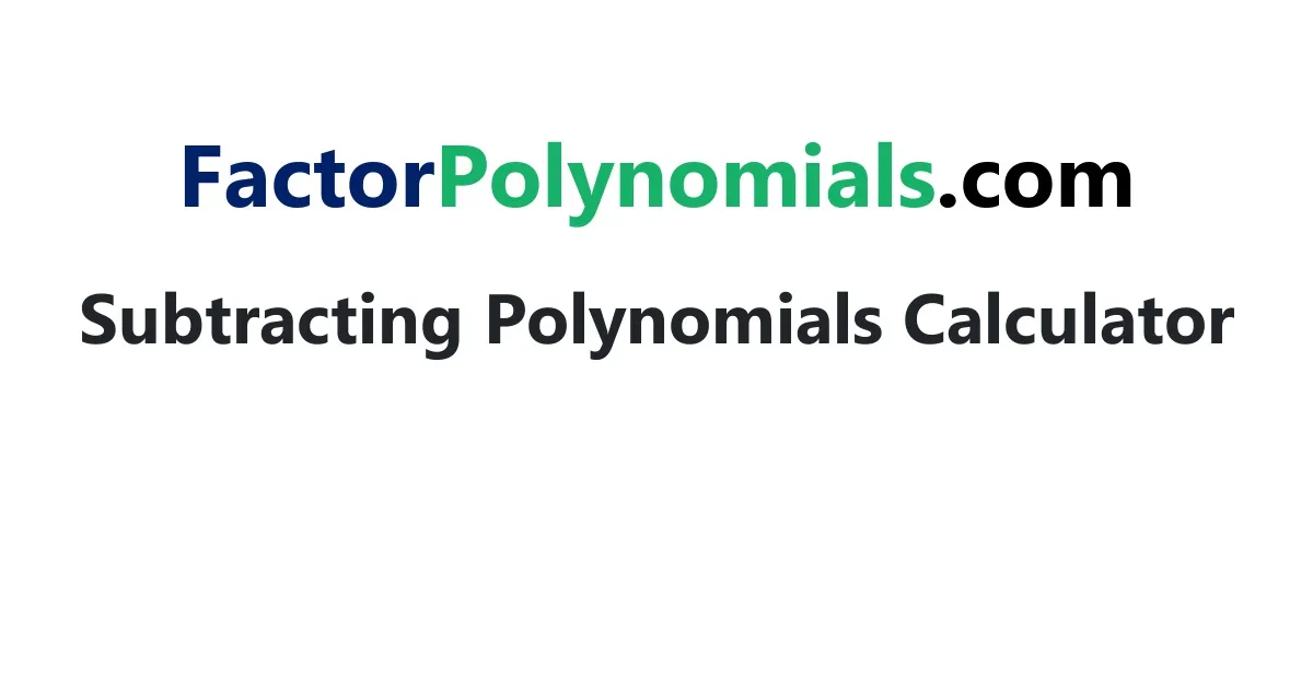 Simplify the Polynomial Subtraction of (x^2-9x+5x^2)-(x^2-9)